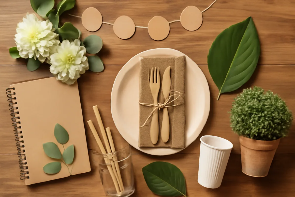Quali materiali scegliere per decorazioni eco-friendly? Idee pratiche per eventi sostenibili