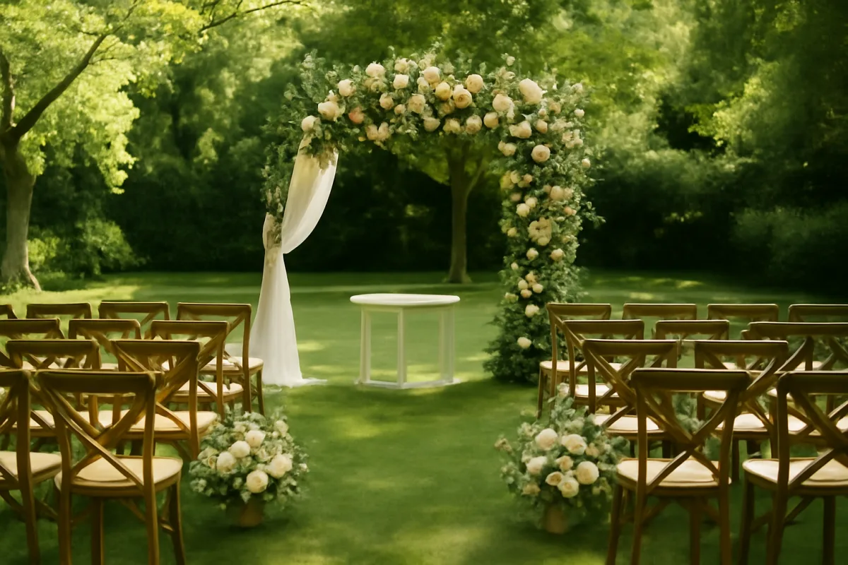 Location con giardino per matrimonio civile: perché sempre più sposi le preferiscono