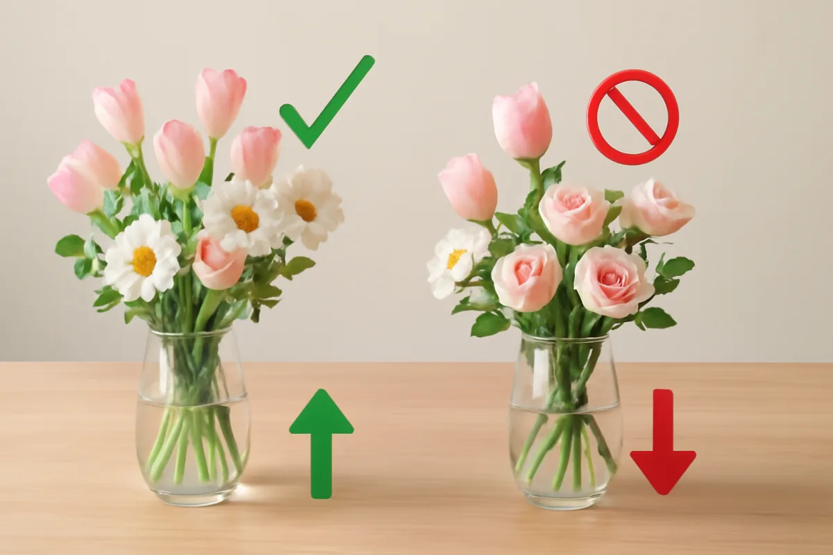 Centrotavola con fiori freschi o artificiali? Pro e contro che aiutano la scelta