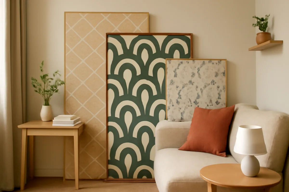 Allestimento con pannelli decorativi: consigli per sfruttarli anche in spazi piccoli