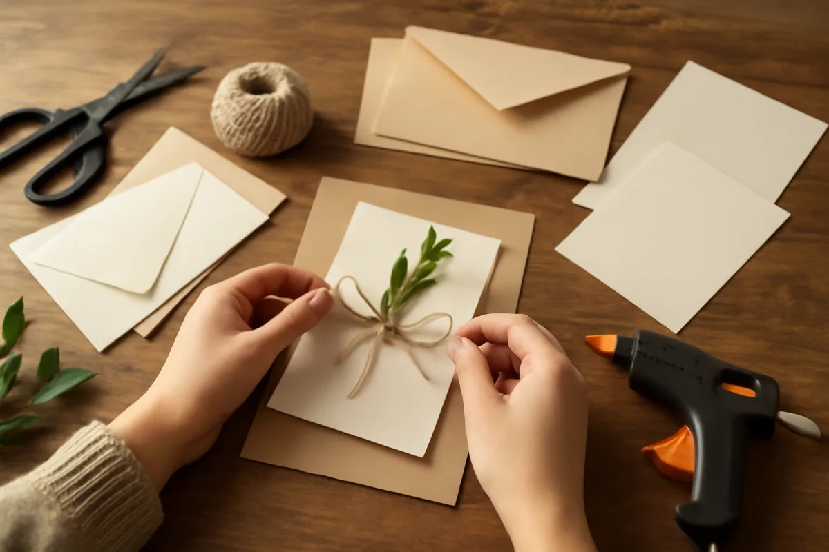 Come realizzare inviti fai da te per cerimonie? Idee semplici e materiali che fanno risparmiare